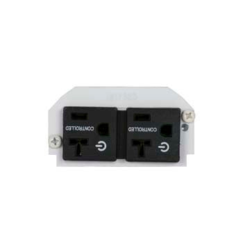 4REC-25 4 inch Evolution™ 1/2 Gang 20A Duplex Receptacle