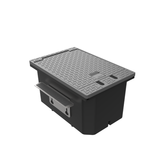 Unwired Outdoor Rooftop Box in Gray