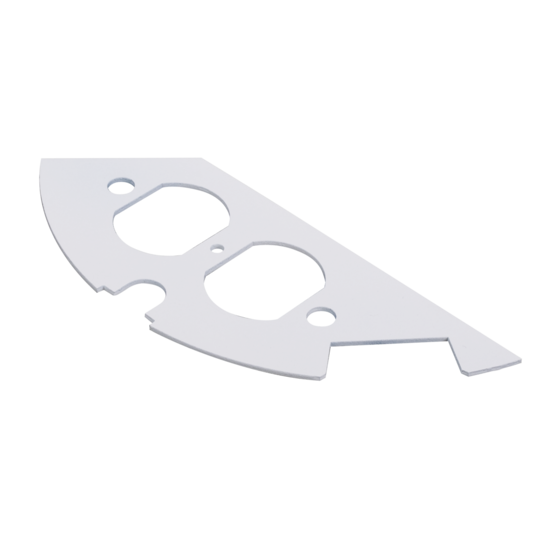 CRFB-D-1 Duplex Device Plate