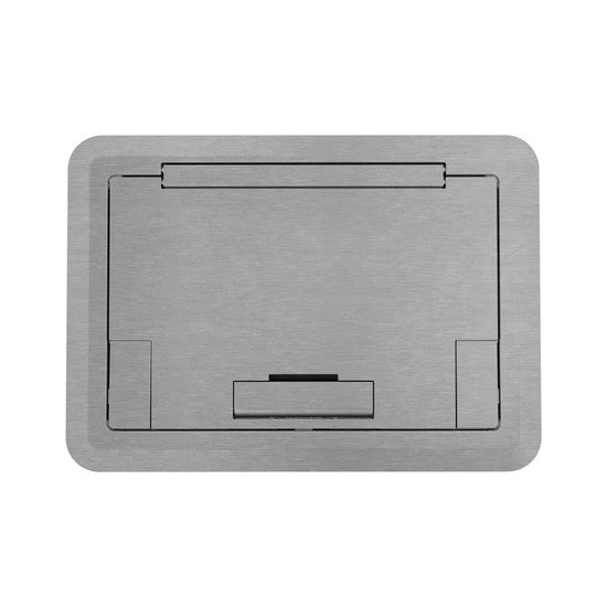 Evolution™ EFB45 Surface Style Cover With Solid Lid in Brushed Aluminum