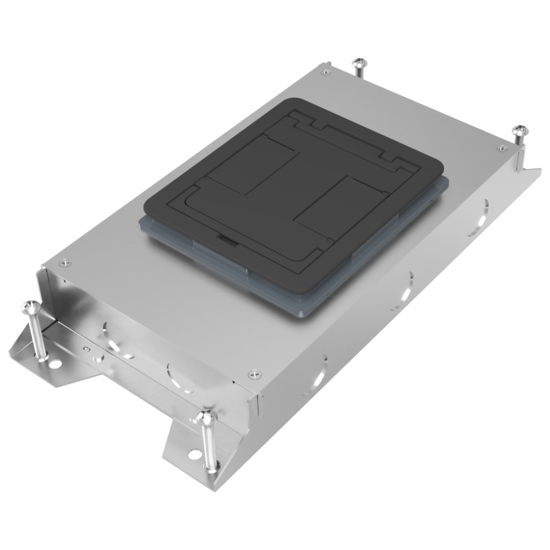 RFBA2R25 RFBA Two Gang Shallow Floor Box