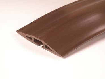 CDB-5 Corduct 5 ft Overfloor Cord Protector in Brown