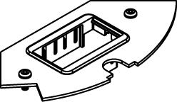 CRFB-AB-3 Communication Device Plate
