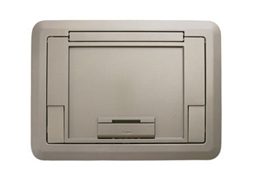 EFB45CTCNKTR Evolution™ EF45 Floor Box Surface Style Cover with Floor Insert in Nickel