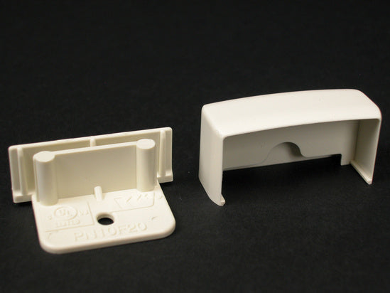 PN10F20FW Eclipse™ PN10 Blank End Fitting in Fog White