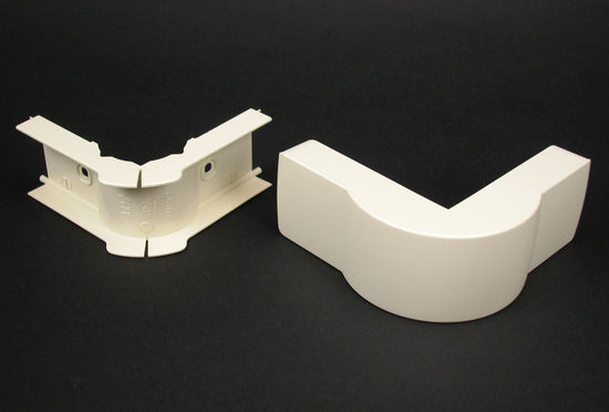 PN05F19WH Eclipse™ PN05 Radiused Extruded Elbow Fitting in White