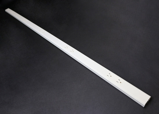 NM20GBA612 Nonmetallic Plugmold® Multioutlet System in Ivory
