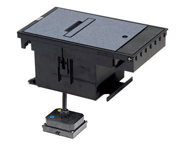 XB814CL630BK Exterior Box Cover Assembly with a Single NEMA L6-30R Locking Receptacle in Gray