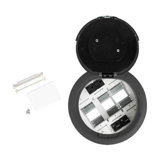 8ATC2PCRGY 8 inch Prewired Surface Gray Assembly Marked Controlled Circuit