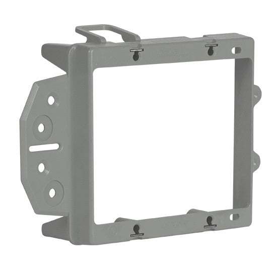 2-Gang Low Voltage Mounting Bracket with QuickConnect