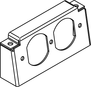RFB-DR Internal Duplex Bracket