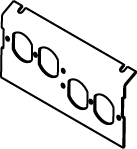 C8004P-2DBP AC Communication Plate