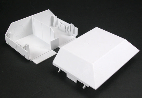 5010AWH Access 5000 Entrance End Fitting in White