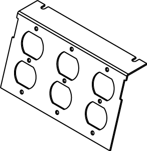 C8005P-3DBP AC Communication Plate