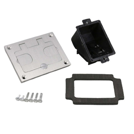 828COMTCAL Omnibox® Rectangular Aluminum Communications Cover Plate