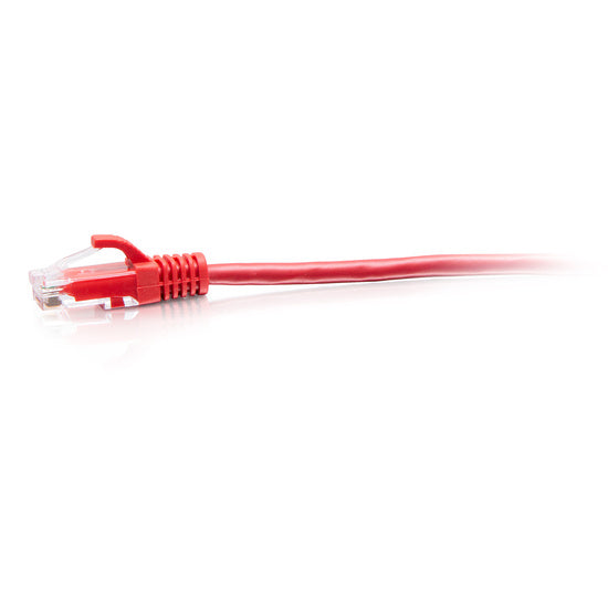 C2G30160 - C2G - 1ft (0.3m) Cat6a Snagless Unshielded UTP Slim Ethernet Patch Cable Red