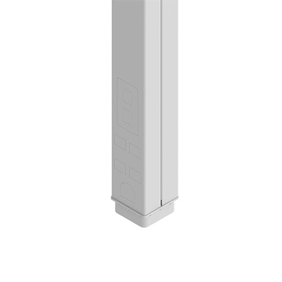 25DTC-412WH Series Steel Poles in White