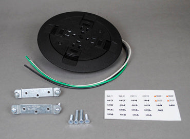 PSRC9TCAL Quad Power Fitting in Aluminum