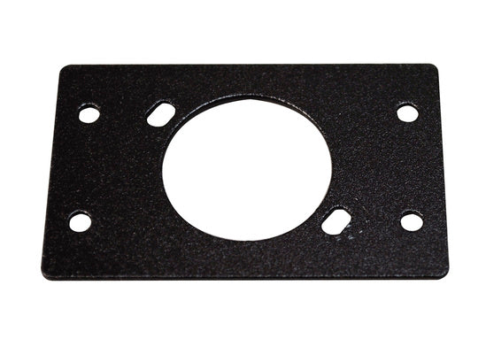 AV9016BK XLR Pane Mount Plate in Black