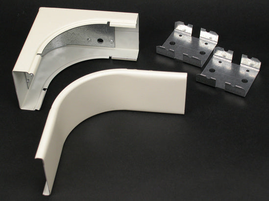 2417FO-FW 2400 Radiused Internal Elbow Fitting in Fog White