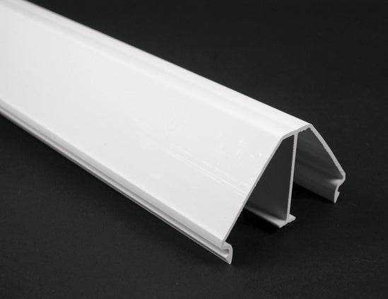 MXN2A08WH 5400 Corner Drop Raceway Base and Cover Fitting in White