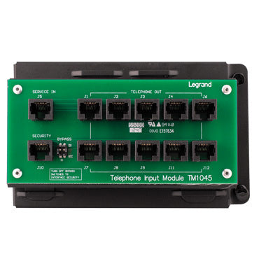 10-Way RJ45 Telephone Module with RJ31X