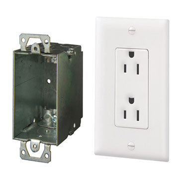 Surge Protected Tamper Resistant Duplex Outlet Kit