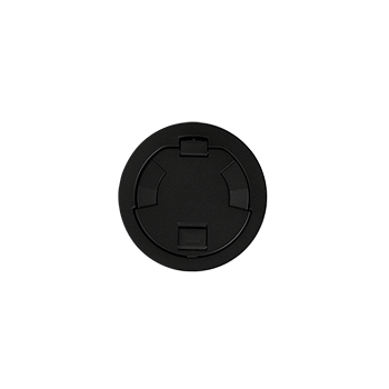 6CT2BK3H 3-Hour Fire Classified 6 inch Flush Style Cover Assembly in Black