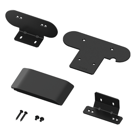 Wiremold Desktop Power Center Slim 65W Mounting Hardware Kit, Black