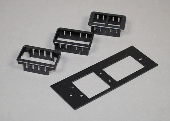 OFR47-U2A OFR Overfloor Raceway Extron MAAP-2A Combo Device Plate