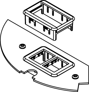 CRFB-RT-2 Communication Device Plate