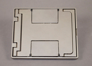 FPBTNK- FloorPort™ Blank Cover Assembly in Nickel