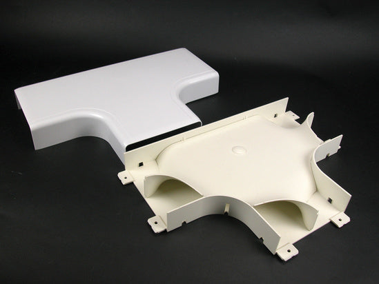 5415FO-WH 5400 Raduised Full Capacity Tee Fitting in White