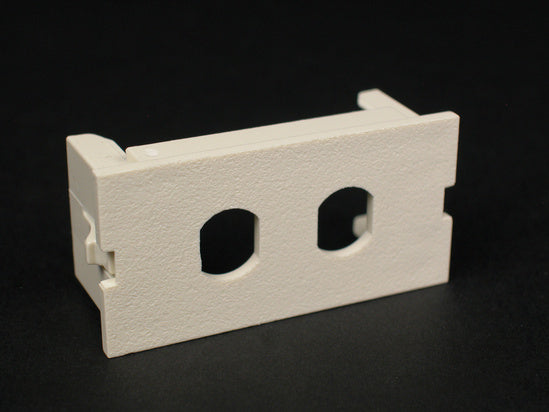 CM2-U2ST-WH CM 2A Dual Unloaded ST adapter Module in White