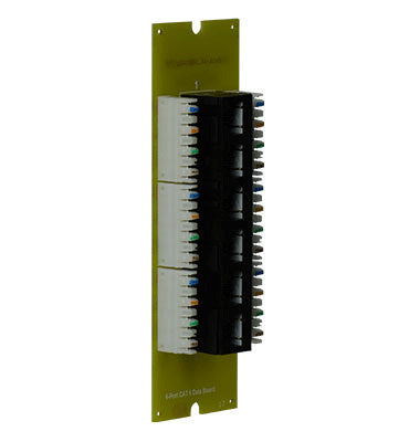 6-Port Cat6 Data Board for MDU enclosure