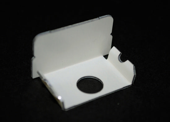 WH2010B 2000 Blank End Fitting in White