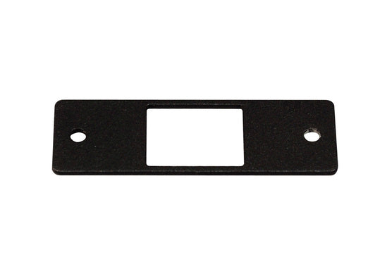 AV9008BK Keystone Jack Plate in Black