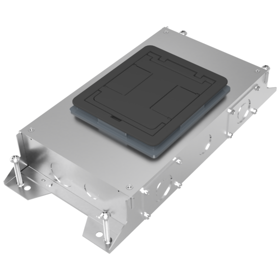 RFBA2R30 RFBA Two Gang Floor Box