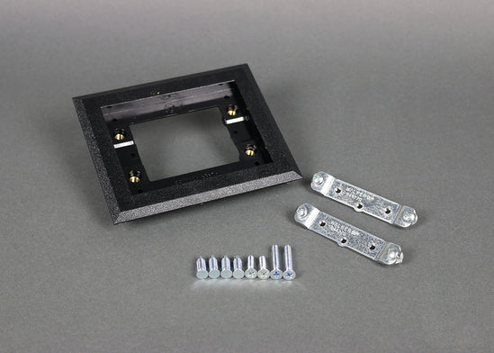 817PCC-BLK Omnibox® One Gang Rectangular Black Plastic Carpet Flange