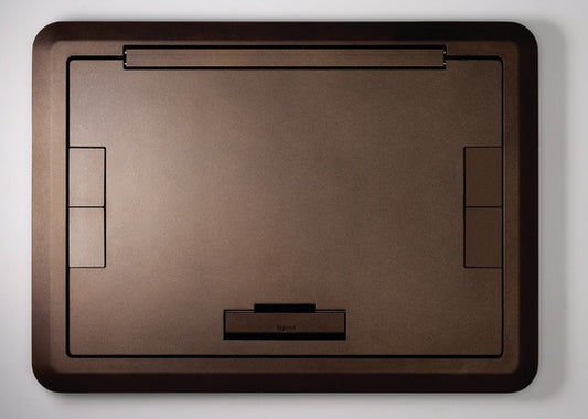 EFB6810BTBZ - Wiremold - Evolution EFB6810 Flush Style Cover with Solid Lid in Bronze