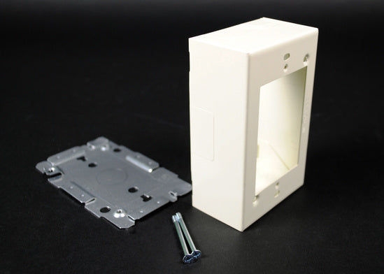 G2048 2000 One Gang Device Box Fitting in Gray