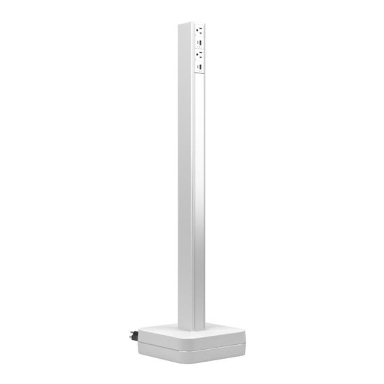 dash™ Power Tower in White