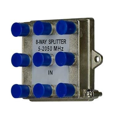 2 GHz 8-Way Vertical Coax Splitter