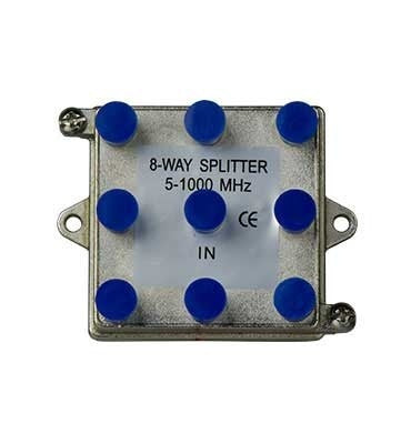 1 GHz 8-Way Vertical Coax Splitter