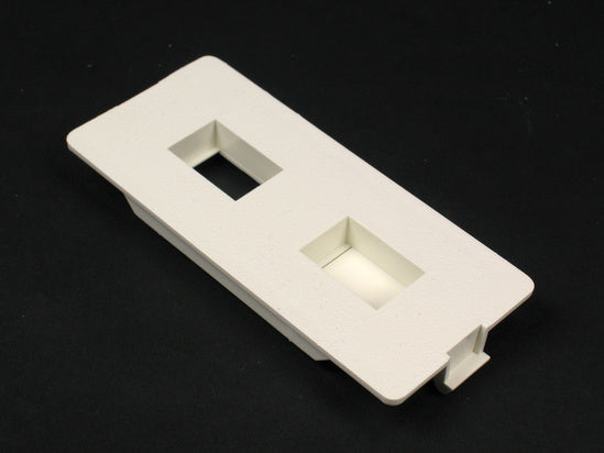 5507FRJ-WH 5500 Flush Dual RJ Connector Faceplate Fitting in White