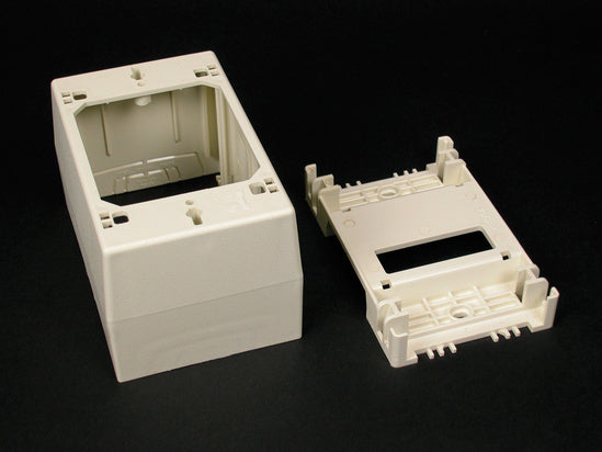 2348-WH One Gang Deep Device Box Fitting in White