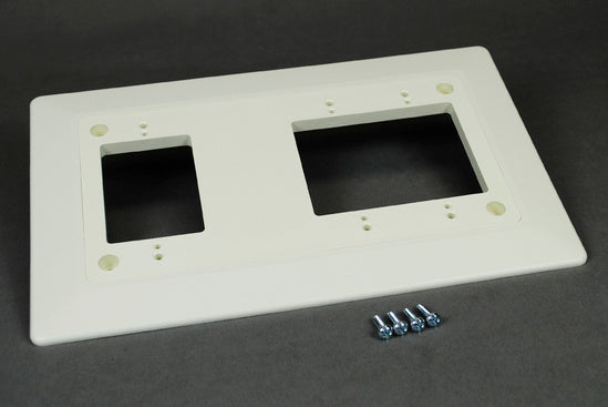 WSA00-4GY WallSource™ Open Architecture Device Mounting Bracket and Trim Ring in Gray