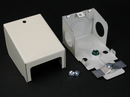 2410C-FW 2400 Entrance End Fitting in Fog White