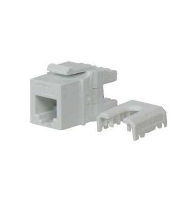 Quick Connect RJ25 6P6C Keystone Insert in White - 10 Pack