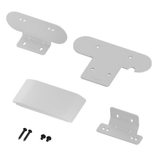 Wiremold Desktop Power Center Slim 65W, Mounting Hardware Kit, White